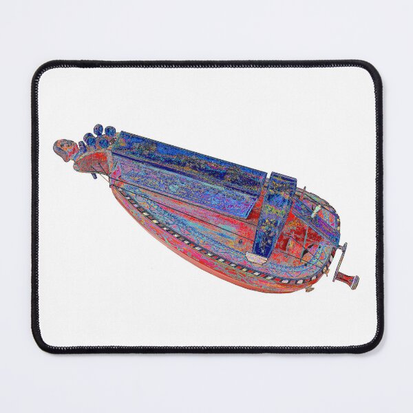 Item preview, Multicolored Hurdy-Gurdy red and blue designed and sold by Zal-Production.