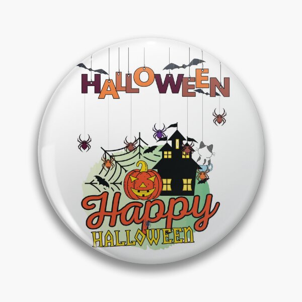 Item preview, happy halloween cat bat grey designed and sold by FeaturedDes.