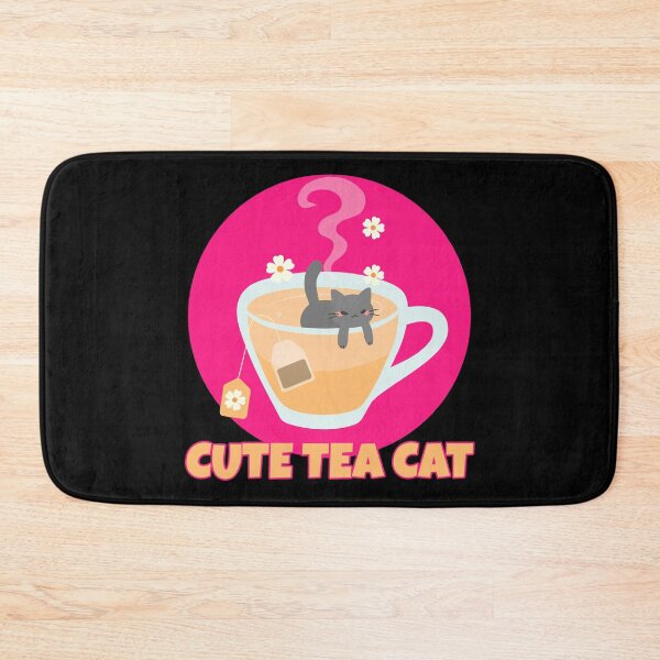 Item preview, Cute Tea Cat designed and sold by duke818.