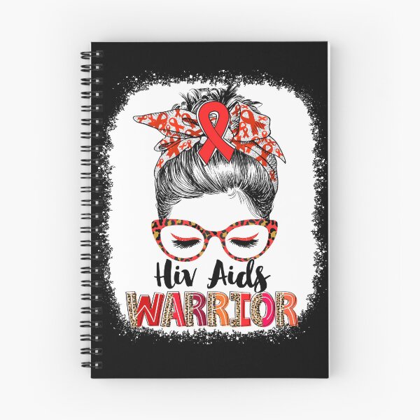 Item preview, Messy Bun Leopard Hiv Aids Warrior designed and sold by rechardtee.