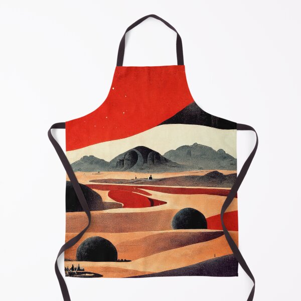 Artikelvorschau, Multiversum IX - Landschaft im Vintage-Grafikstil entworfen und verkauft von NickMateo.