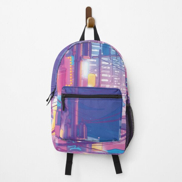 Item preview, The neon Tokyo streets designed and sold by AnGoArt.