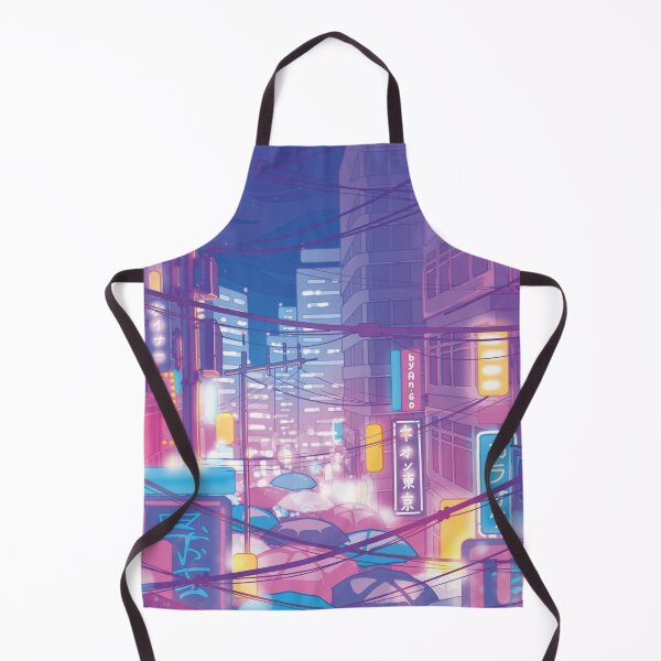 Item preview, The neon Tokyo streets designed and sold by AnGoArt.