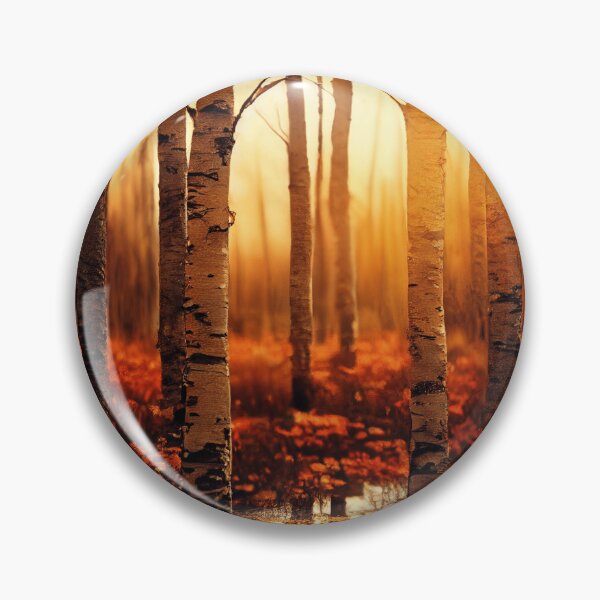 Item preview, Autumn Birch Trees in a beautiful swamp designed and sold by breaker160.