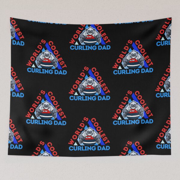 Item preview, World's coolest curling dad designed and sold by reka88.
