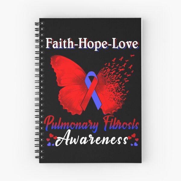 Item preview, Faith Hope Love Butterfly Pulmonary Fibrosis Awareness designed and sold by Gillosina.
