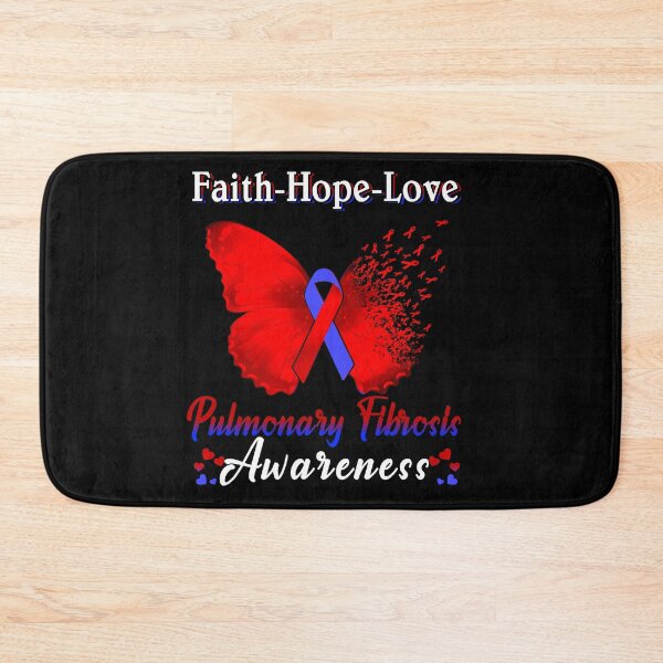 Item preview, Faith Hope Love Butterfly Pulmonary Fibrosis Awareness designed and sold by Gillosina.