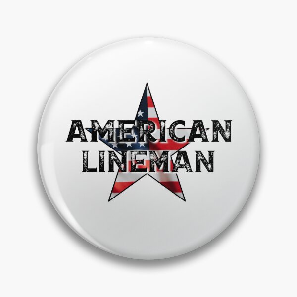 Item preview, American Lineman designed and sold by BlackGrain.