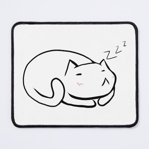 Item preview, Kawaii Cat Sleeping designed and sold by JucceeGoosey.