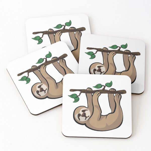 Item preview, Minimalist Three-Toed Sloth designed and sold by InkLayer.