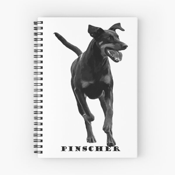 Item preview, Pinscher in Action: Greyscale Logo designed and sold by Alius Imago.