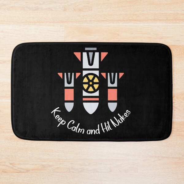 Item preview, Keep Calm and Hit Nukes, Funny Keep Calm, Keep Calm Joke designed and sold by designsdetour.