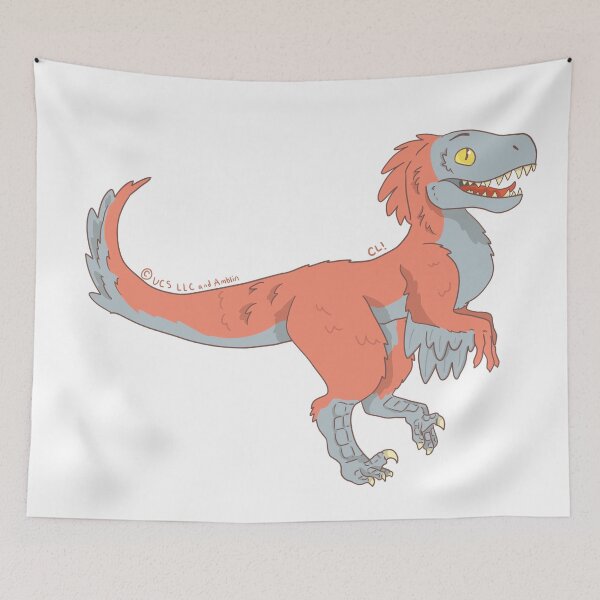 Item preview, Pyroraptor designed and sold by Claire Doodles.