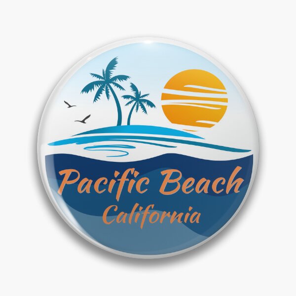 Item preview, Pacific Beach in San Diego, California designed and sold by MtWoodsonSales.