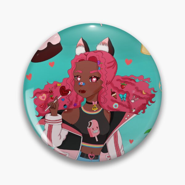 Item preview, Black Neko Girl designed and sold by Numbuh666.