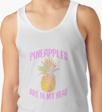 Camiseta de tirantes Las piñas están en mi cabeza
