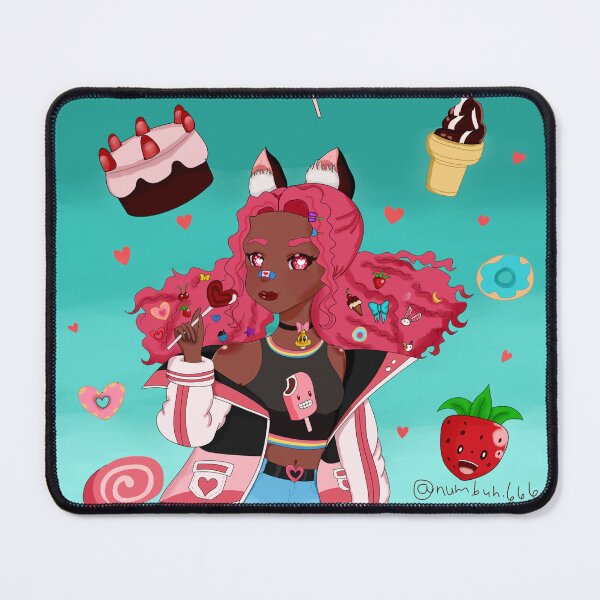 Item preview, Black Neko Girl designed and sold by Numbuh666.