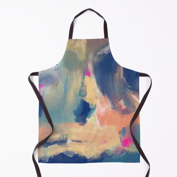 Artikelvorschau, Abstrakte Kunst 2 blau orange pink entworfen und verkauft von Audrey Keyes.