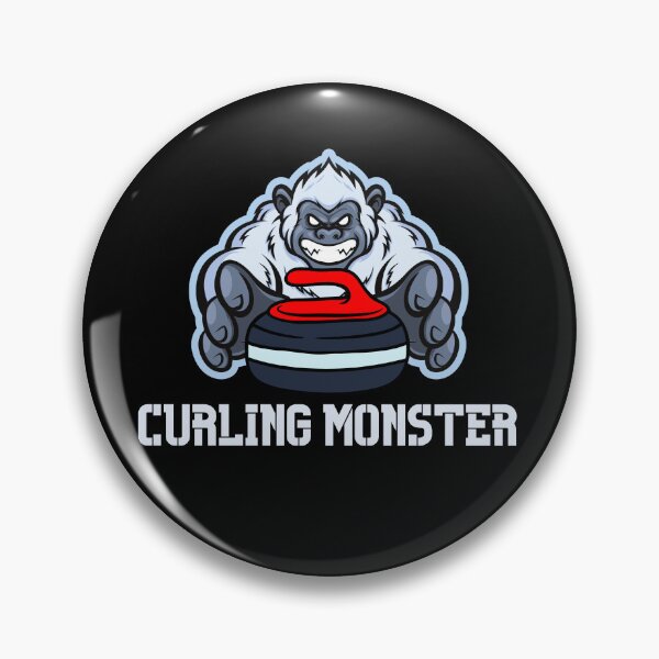 Item preview, Curling monster designed and sold by reka88.