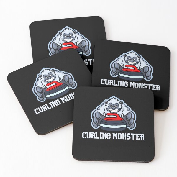 Item preview, Curling monster designed and sold by reka88.