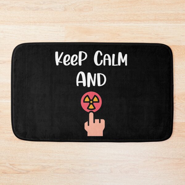 Item preview, Keep Calm and Hit Nukes, Funny Keep Calm, Keep Calm Joke designed and sold by designsdetour.