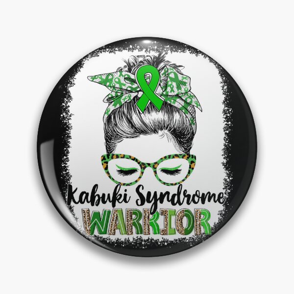 Item preview, Messy Bun Leopard Kabuki Syndrome Warrior designed and sold by rechardtee.