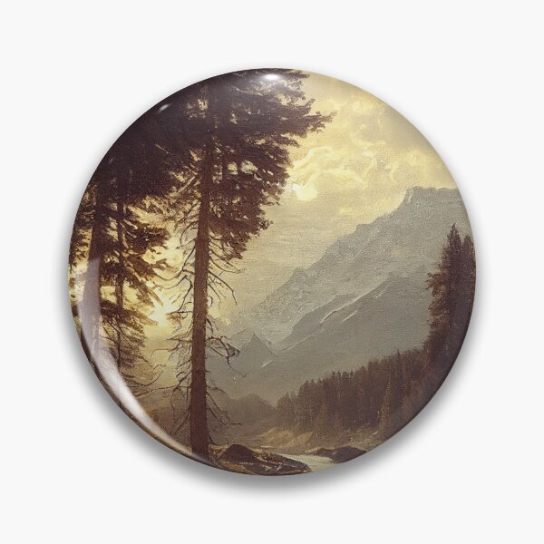 Item preview, Chiaroscuro Hyper-realistic Landscape Painting designed and sold by breaker160.