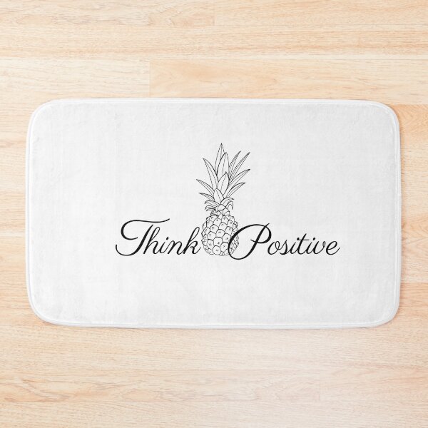 Item preview, Think positive Pineapple designed and sold by ELithen.