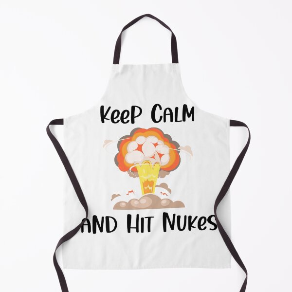 Item preview, Keep Calm and Hit Nukes, Funny Keep Calm, Keep Calm Joke designed and sold by designsdetour.