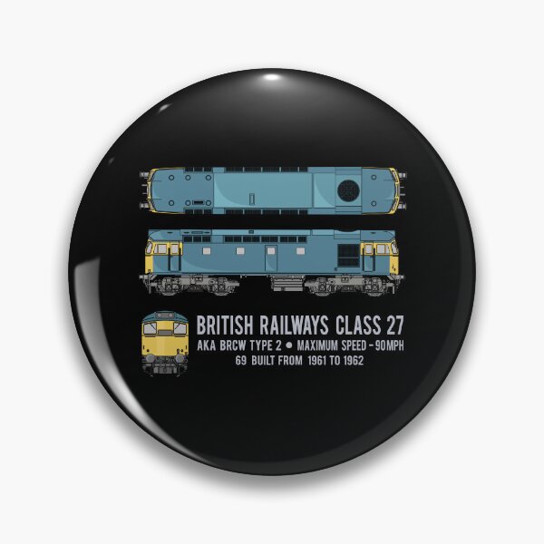 Item preview, British Railways Class 27 BRCW Type 2 Locomotive Diagram Gift designed and sold by Maljonic.