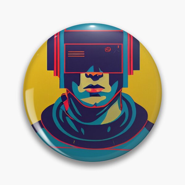 Item preview, Pop Art Cyborg 5 designed and sold by NameRefersToMe.