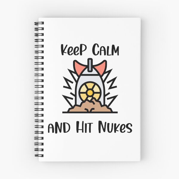 Artikelvorschau, Keep Calm and Hit Nukes, Funny Keep Calm, Keep Calm Joke entworfen und verkauft von designsdetour.