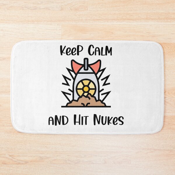 Item preview, Keep Calm and Hit Nukes, Funny Keep Calm, Keep Calm Joke designed and sold by designsdetour.