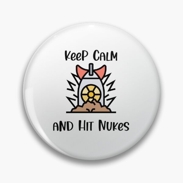 Item preview, Keep Calm and Hit Nukes, Funny Keep Calm, Keep Calm Joke designed and sold by designsdetour.