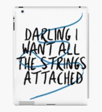 shawn mendes strings iPad Case/Skin