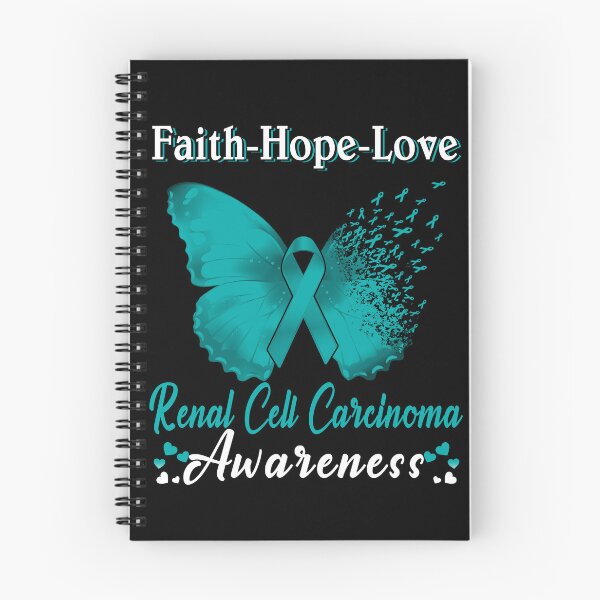 Item preview, Faith Hope Love Butterfly Renal Cell Carcinoma Awareness designed and sold by Gillosina.