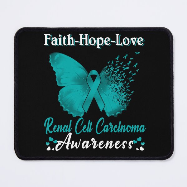 Item preview, Faith Hope Love Butterfly Renal Cell Carcinoma Awareness designed and sold by Gillosina.