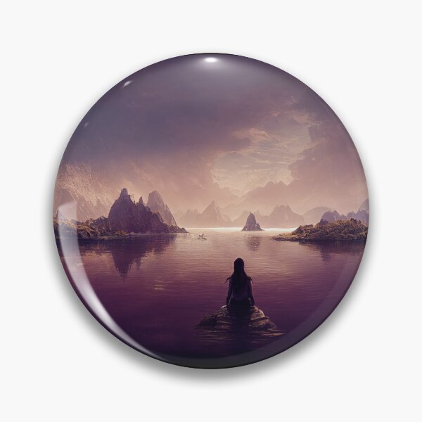 Item preview, Dreamy lake pink tones designed and sold by breaker160.
