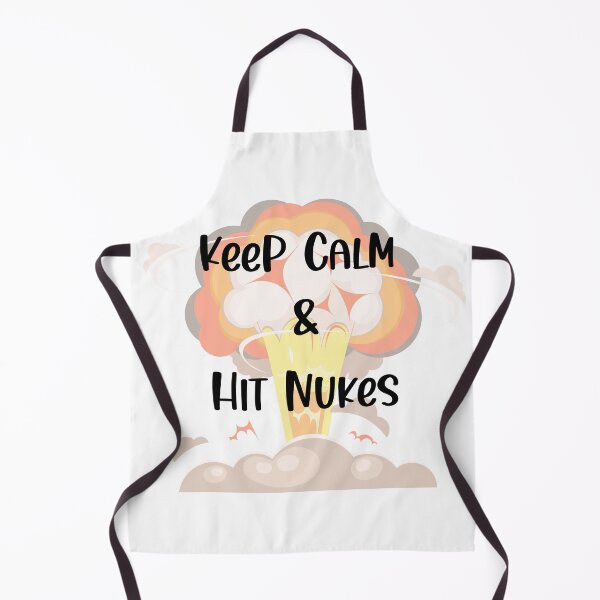 Item preview, Keep Calm and Hit Nukes, Funny Keep Calm, Keep Calm Joke designed and sold by designsdetour.