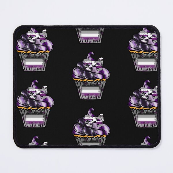 Aperçu de l'œuvre Cupcake de la fierté asexuée ! créée et vendue par ELDigitals.