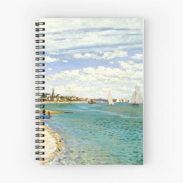 Artikelvorschau, Claude Monet Regatta in Sainte-Adresse (1867) entworfen und verkauft von VintageArtRepro.