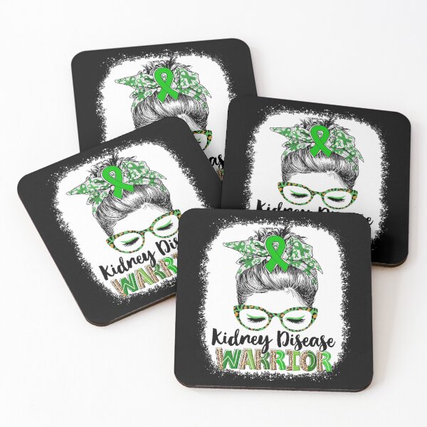 Item preview, Messy Bun Leopard Kidney Disease Warrior designed and sold by rechardtee.