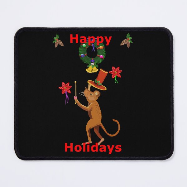Item preview, Holiday Conductor Mouse II designed and sold by VerdeDoodleDuck.