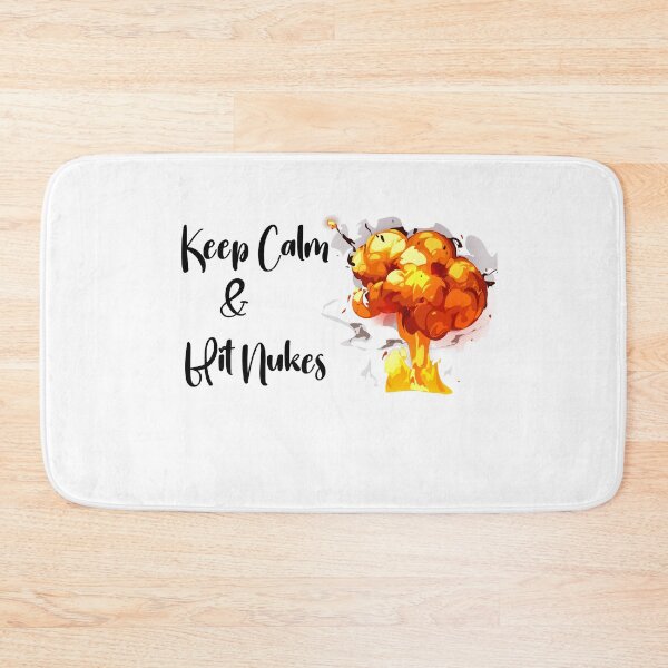 Item preview, Keep Calm and Hit Nukes, Funny Keep Calm, Keep Calm Joke designed and sold by designsdetour.