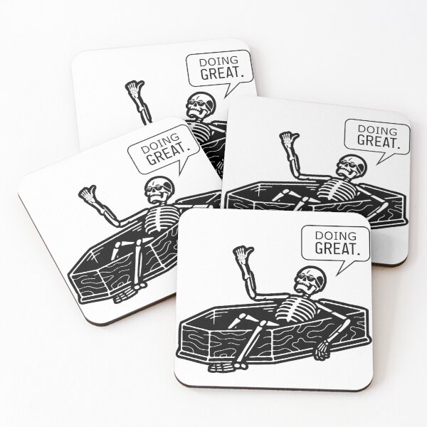 Item preview, Doing Great Skeleton designed and sold by FestiveYear.