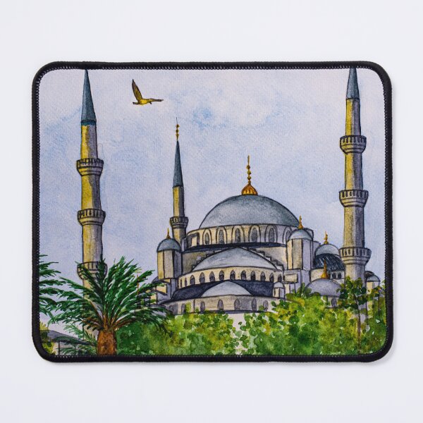 Item preview, Blue Mosque in Istanbul designed and sold by ArinasFineArt.