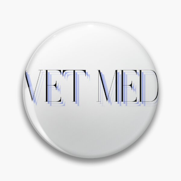 Item preview, Vet Med Blue Shadow designed and sold by Lauren Paige Compton.