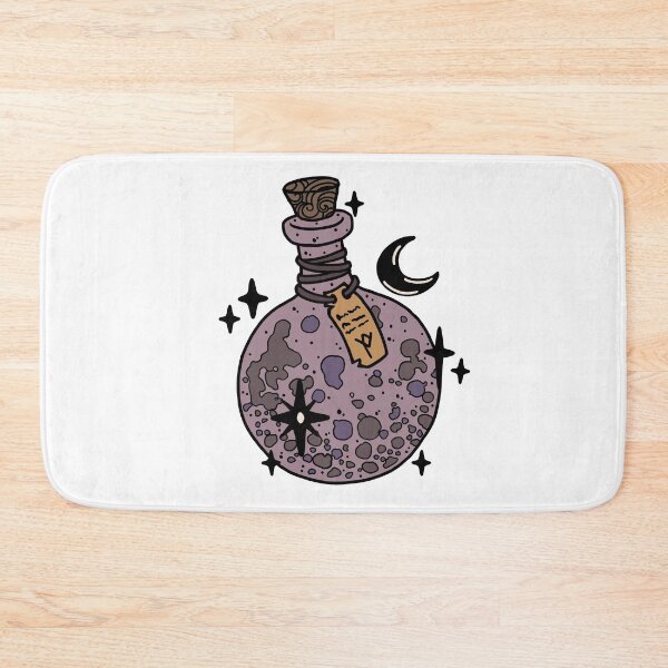 Item preview, Purple Witchy Potion Bottle designed and sold by dark-fairy.