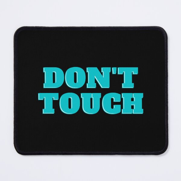 Item preview, Don't Touch Retro Vintage Funny But Not Funny designed and sold by marie-inks.