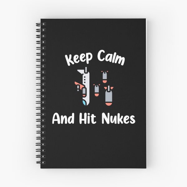 Artikelvorschau, Keep Calm and Hit Nukes, Funny Keep Calm, Keep Calm Joke entworfen und verkauft von designsdetour.